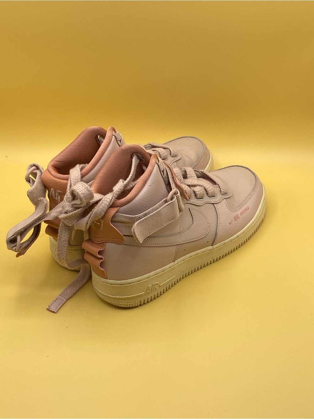 Nike Air Force 1 High Utility beige/pink - Picture 4 of 4